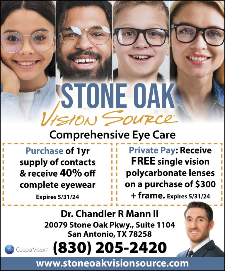 Stone Oak Vision Source May 2024