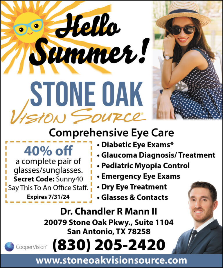 Stone Oak Vision Source July 2024