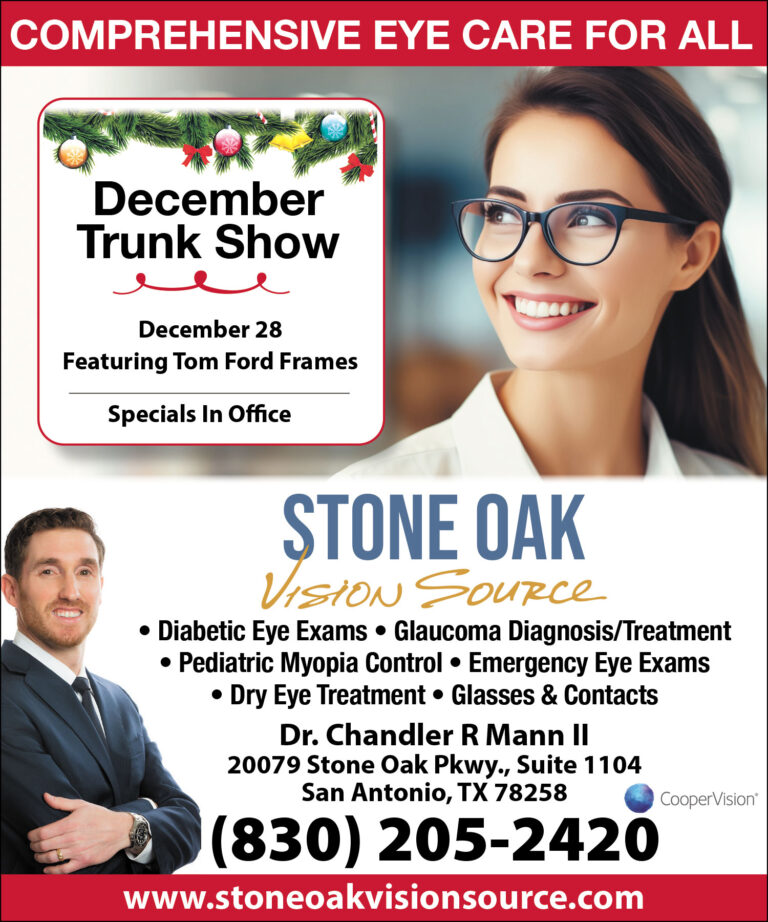 Stone Oak Vision Source December 2024