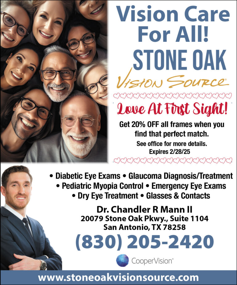 Stone Oak Vision Source February 2025