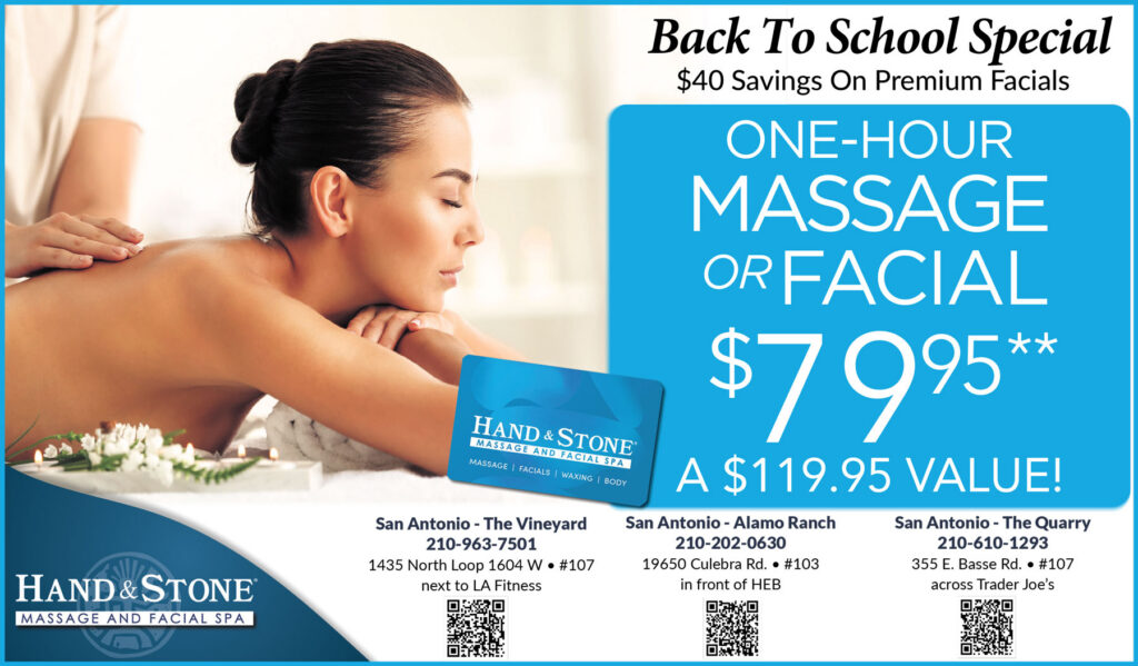 Hand & Stone Massage September 2026